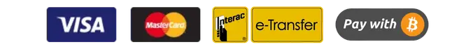 Accepted payment methods